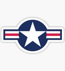 United States Star Insignia, US Star Sticker