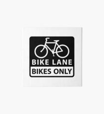 Bike Lane Art Board