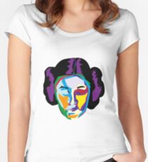 princess leia Women's Fitted Scoop T-Shirt