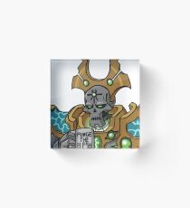 purge the flesh Acrylic Block