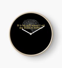 Mentat mantra Clock