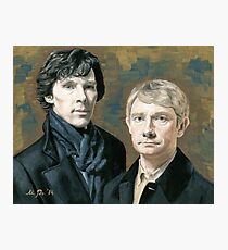 Lámina fotográfica Sherlock & Watson
