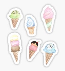I scream for Icecream Sticker