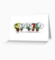 Plant Poses - Leela Greeting Card