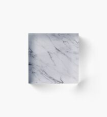 Klassischer Marmor Acrylblock