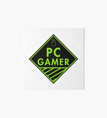 Pc Gaming (Green) Art Board