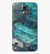 Real Marble - Cerulean Blue Marble Texture Case/Skin for Samsung Galaxy
