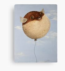 Pez globo Leinwanddruck