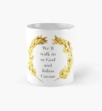 God and Julius Caesar - Skam Mug