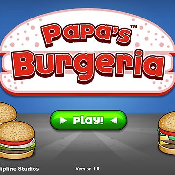 papa's burgeria Art Board Print for Sale by annaschaidler