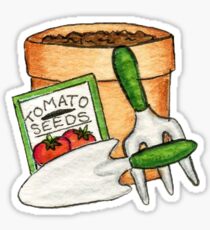 Gardening Sticker