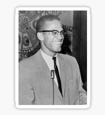 Malcom X Sticker