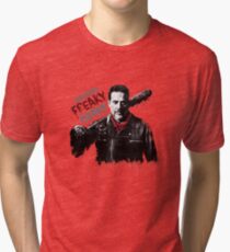 Negan - freaky deaky Tri-blend T-Shirt