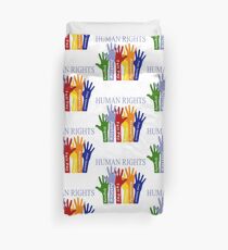 Human Rights Duvet Cover