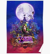 The Legend of Zelda - Majora's Mask 3D Artwork Poster