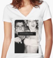 SEX AND THE CITY Shirt mit V-Ausschnitt