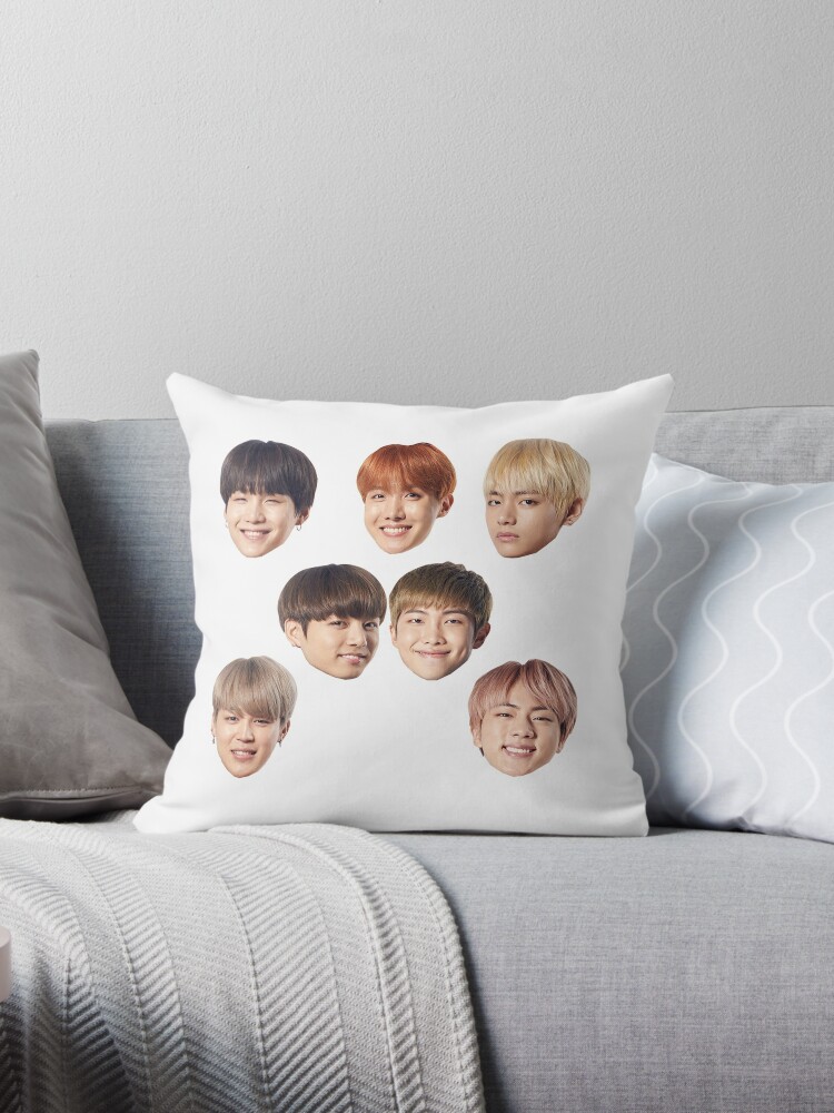 bts character pillows