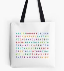 The Smiths - There is a light that never goes out Tote Bag