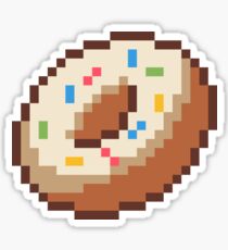 pixel art donut