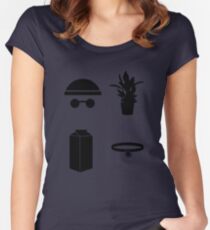 Leon The Minimal Women's Fitted Scoop T-Shirt