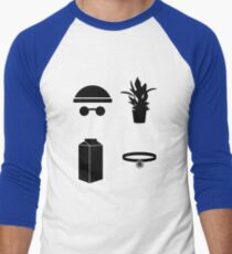 Leon The Minimal Men's Baseball ¾ T-Shirt