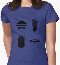 Leon The Minimal Women's Fitted T-Shirt
