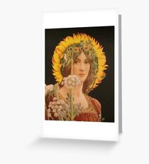 Sunflower Greeting Card