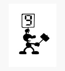 Game and Watch 9 Hammer Photographic Print