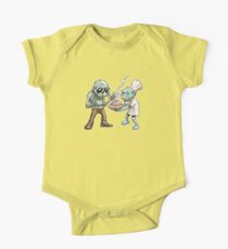 Zombies Share Pie One Piece - Short Sleeve