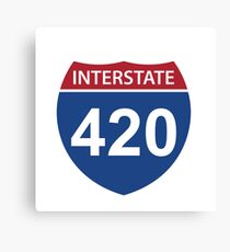 Interstate 420 Canvas Print