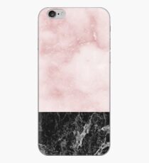Sivec Rosa rosa & Campari schwarzer Marmor iPhone-Hülle & Cover