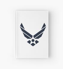 United States Air Force Logo, Blue Hardcover Journal