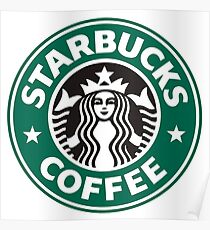 Starbucks coffee logo Poster