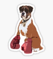 Boxer Dog Sticker