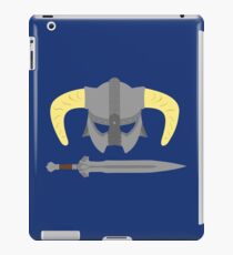 Iron helmet & imperial sword iPad Case/Skin