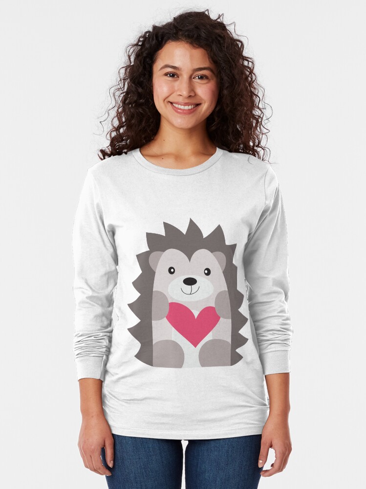 Alternate view of Hedgehog Long Sleeve T-Shirt