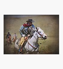 Working Riders Photographic Print