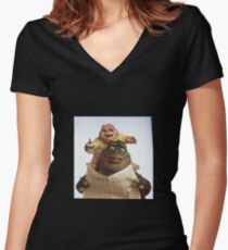 Untitled Women's Fitted V-Neck T-Shirt