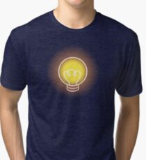Light Bulb - OneShot Tri-blend T-Shirt