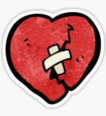 Broken Heart: Stickers | Redbubble