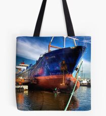 On the Miami River Tote Bag