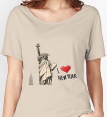New York, New York Women's Relaxed Fit T-Shirt