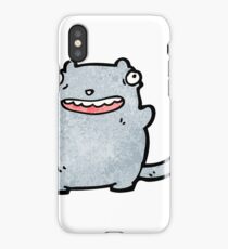 cartoon cat iPhone Case