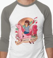 Smart, Strong, Sensual Men's Baseball ¾ T-Shirt