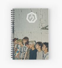 GOT 7 poster 4 Spiral Notebook