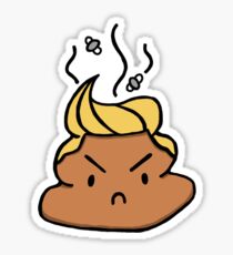 Poop Trump Sticker