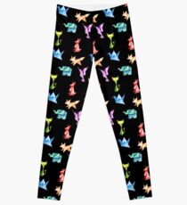 Origami Pattern Leggings