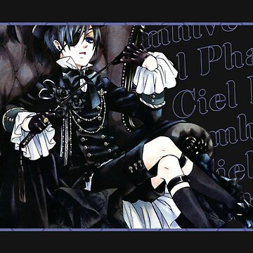 Ciel Phantomhive Kuroshitsuji Black Butler Anime Manga Pin for Sale by  maknaeae