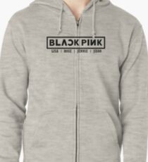 blackpink member Zipped Hoodie