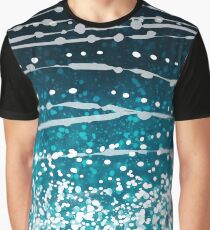 Walhai-Muster Grafik T-Shirt